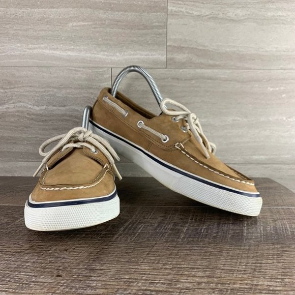 Women's SPERRY Bahama Leather Boat Shoes - Picture 6 of 11